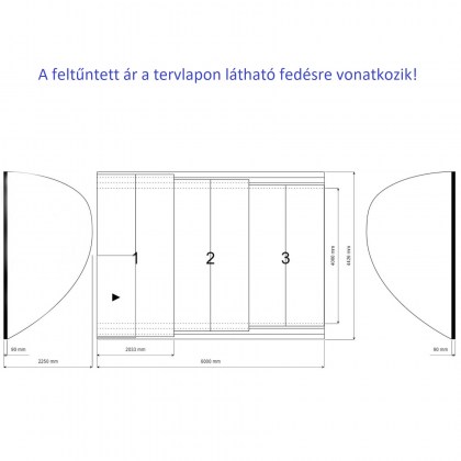 Napoly polikarbonát medencefedés